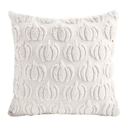 Funda de almohada suave de terror de murciélago fantasma de calabaza de dibujos animados