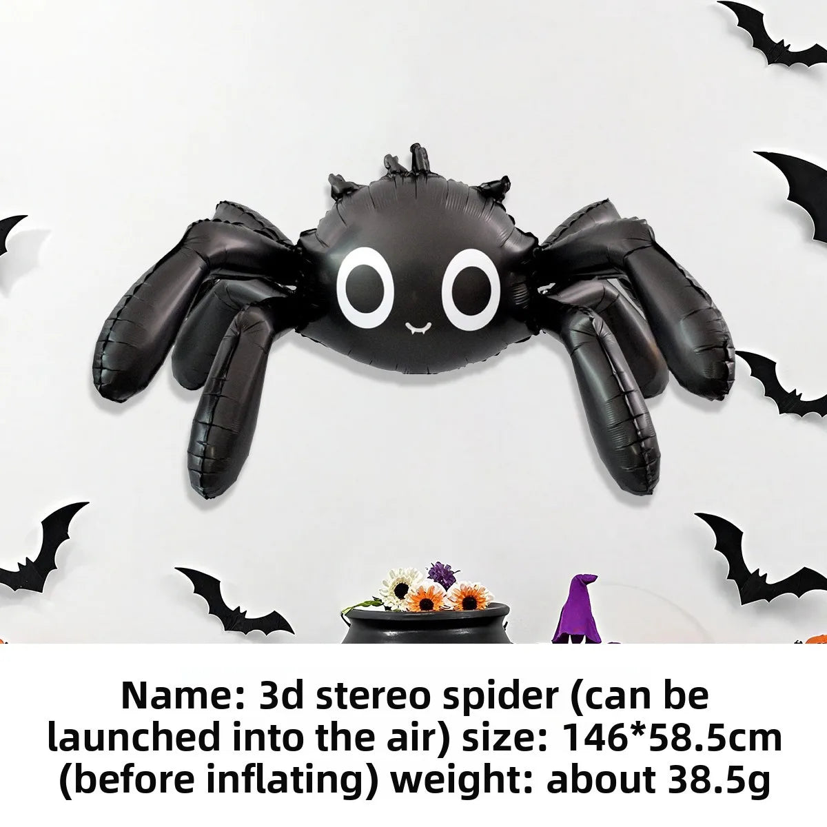 Halloween Home Decoration Balloons Skeleton Pumpkin Ghost Spider Aluminum Foil Balloon for Halloween Party Supplies