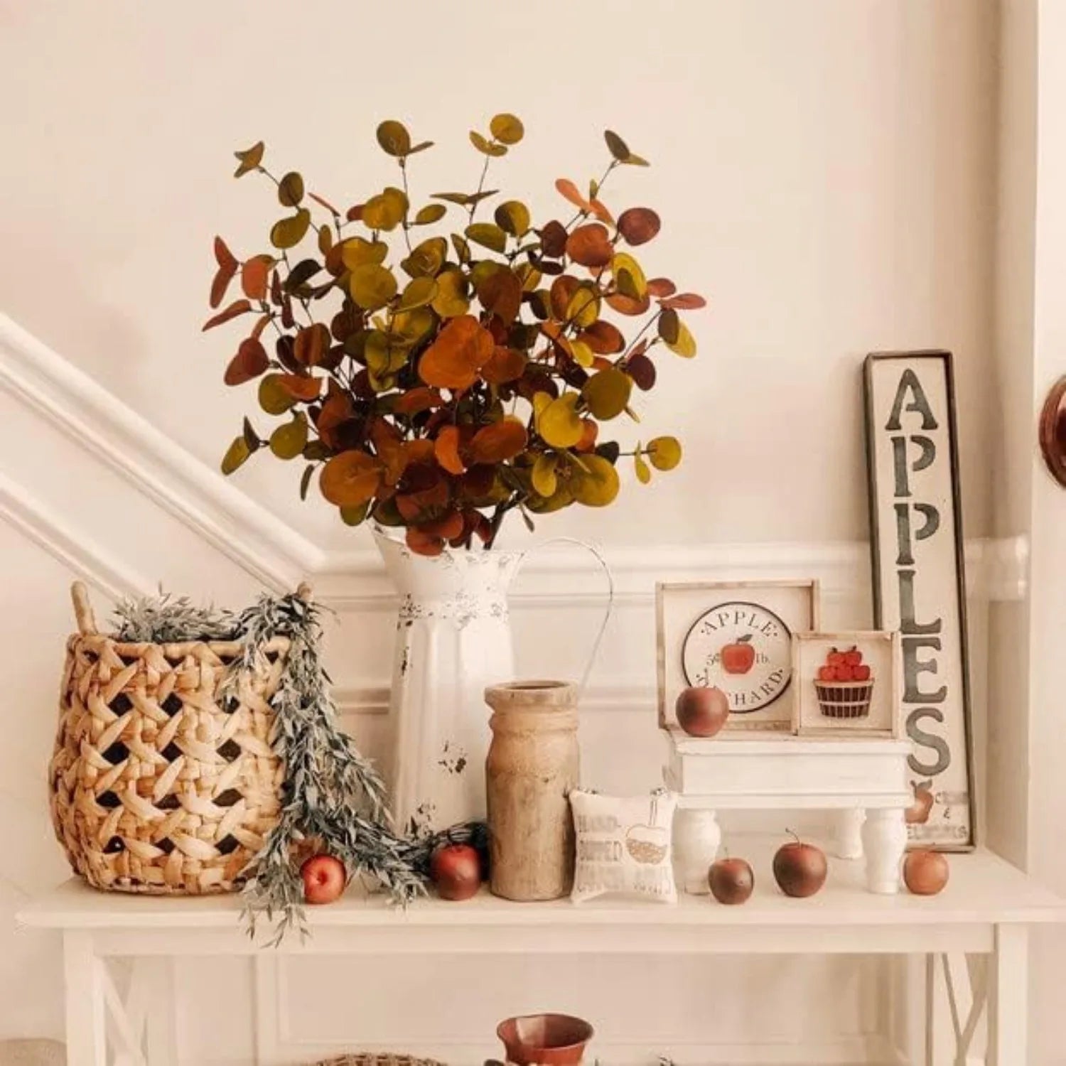 Artificial Eucalyptus Stems - fall greenery decor