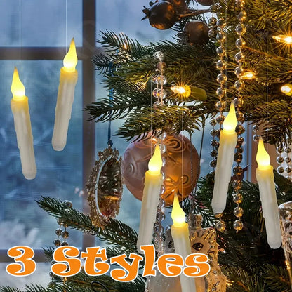 6/12PCS Christmas LED Flameless Candles