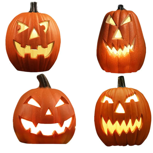 Vintage Style Pumpkin Light - indoor and outdoor decor
