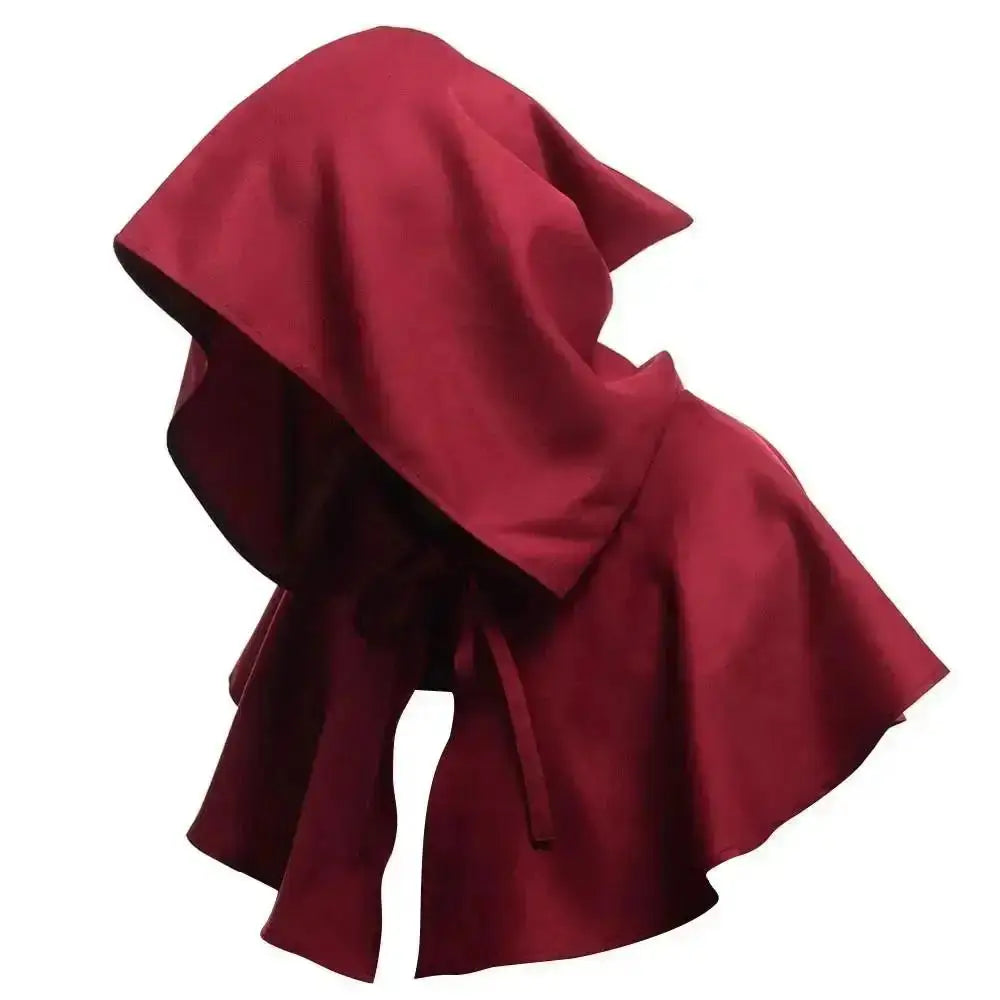 Hot Halloween Supplies Masked Hats Retro Costumes Hooded Cloaks Mages Witches Cosplay Role-playing Costumes Unisex Pullover Caps