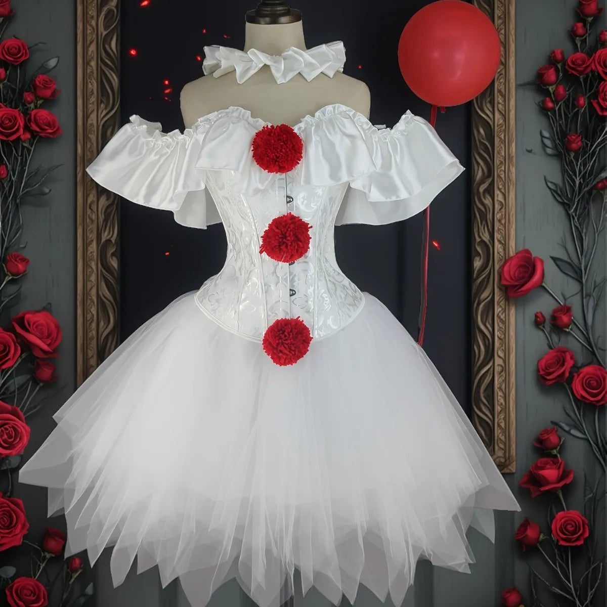 Disfraz de cosplay de payaso