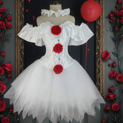 Disfraz de cosplay de payaso