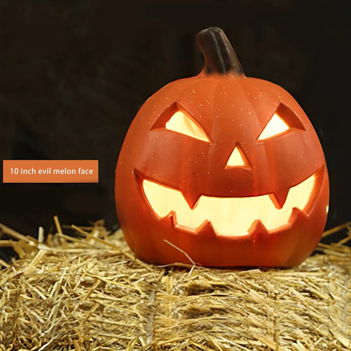 Halloween LED Pumpkin Decoration Halloween Light Warm Light Pumpkin Lantern Lamp for Home Party Supplies Room Decoration Props