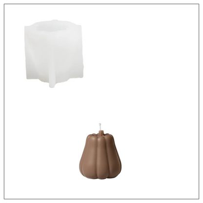 Moldes de Nicole Pumpkin para velas de cera de soja aromática