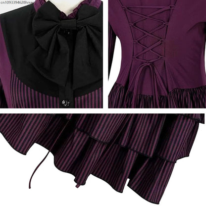Victorian Gothic Dress - medieval queen costume