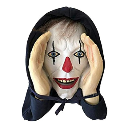 PVC Scary Peeper Freak Sticker Indoor And Outdoor Spooky House Party Scares Window Sticker Window Hanging Mask