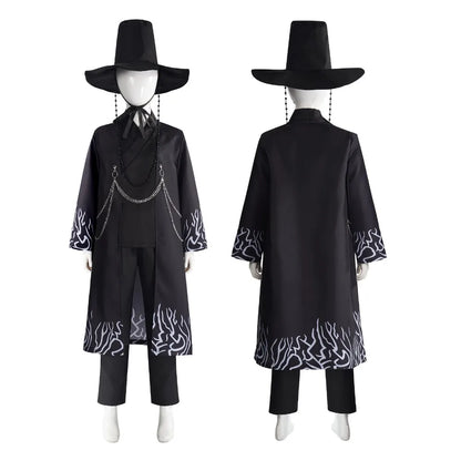 Men's Halloween Costume Set - coat, pants and headgear