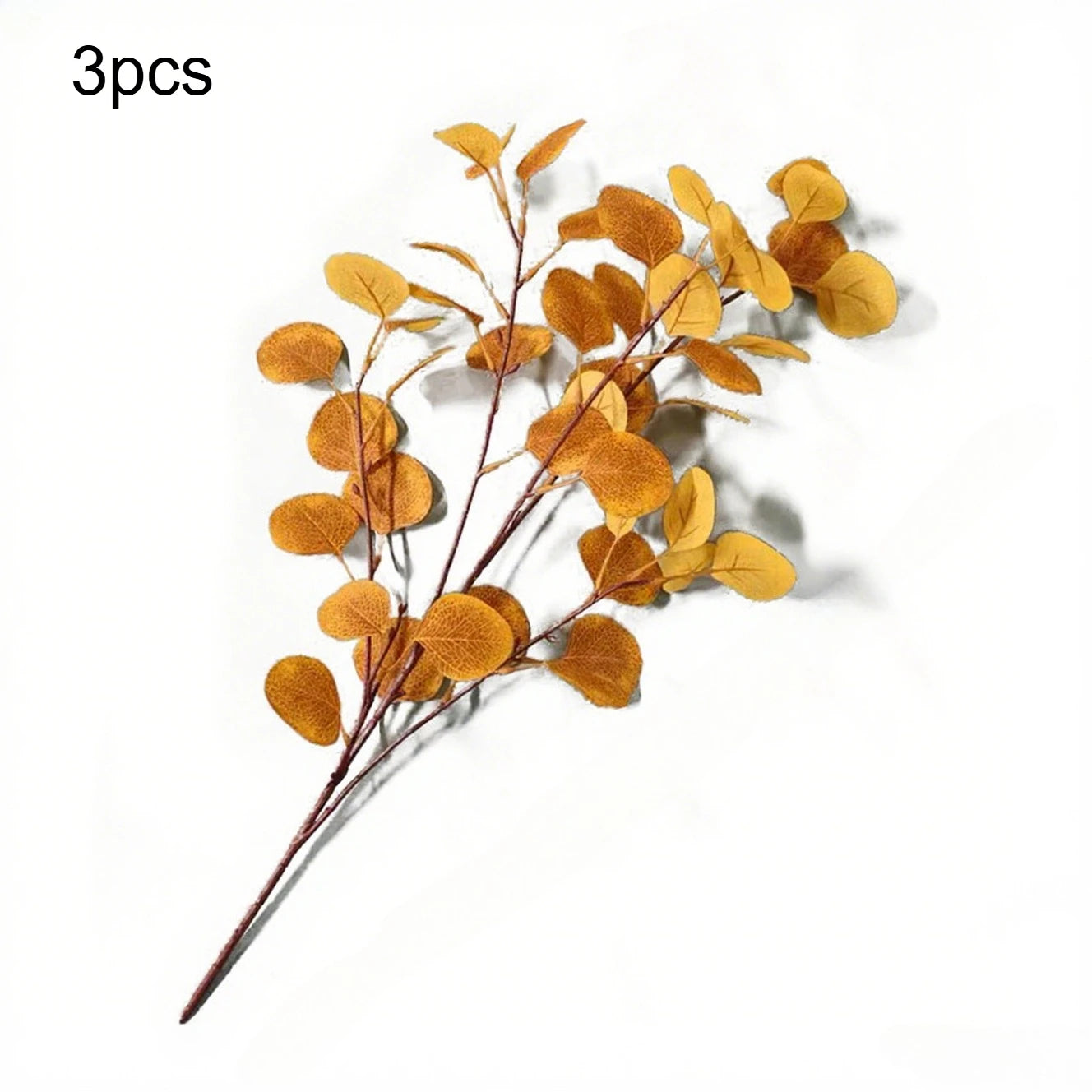 Ramas de eucalipto artificiales de otoño -