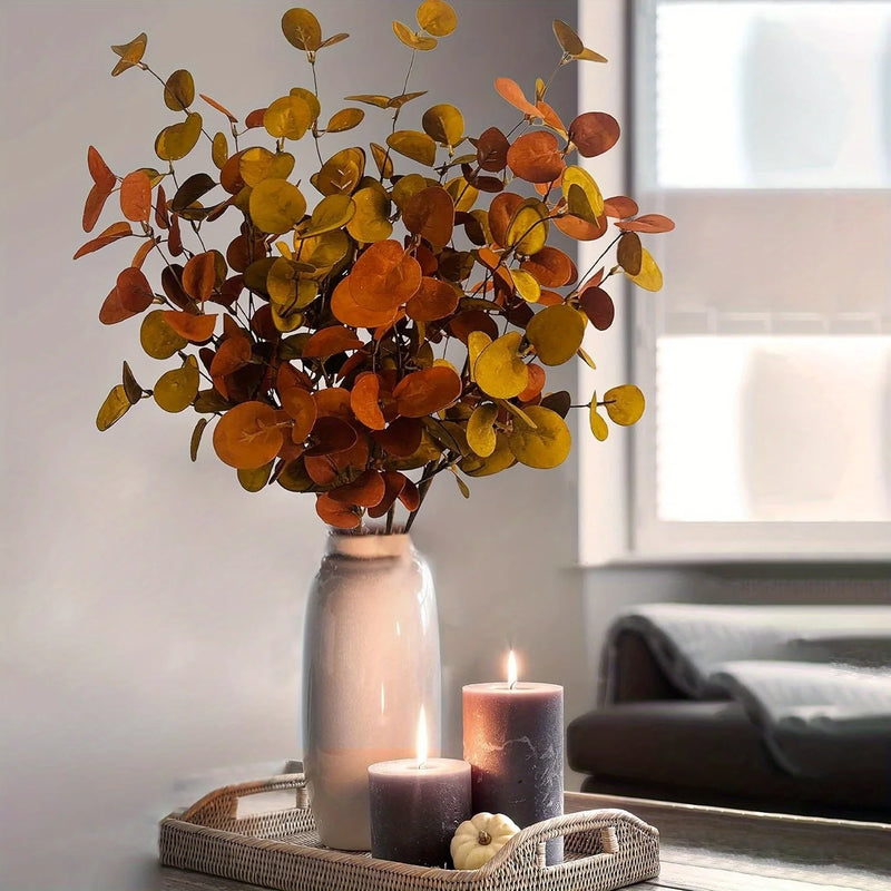 Artificial Eucalyptus Stems - fall greenery decor