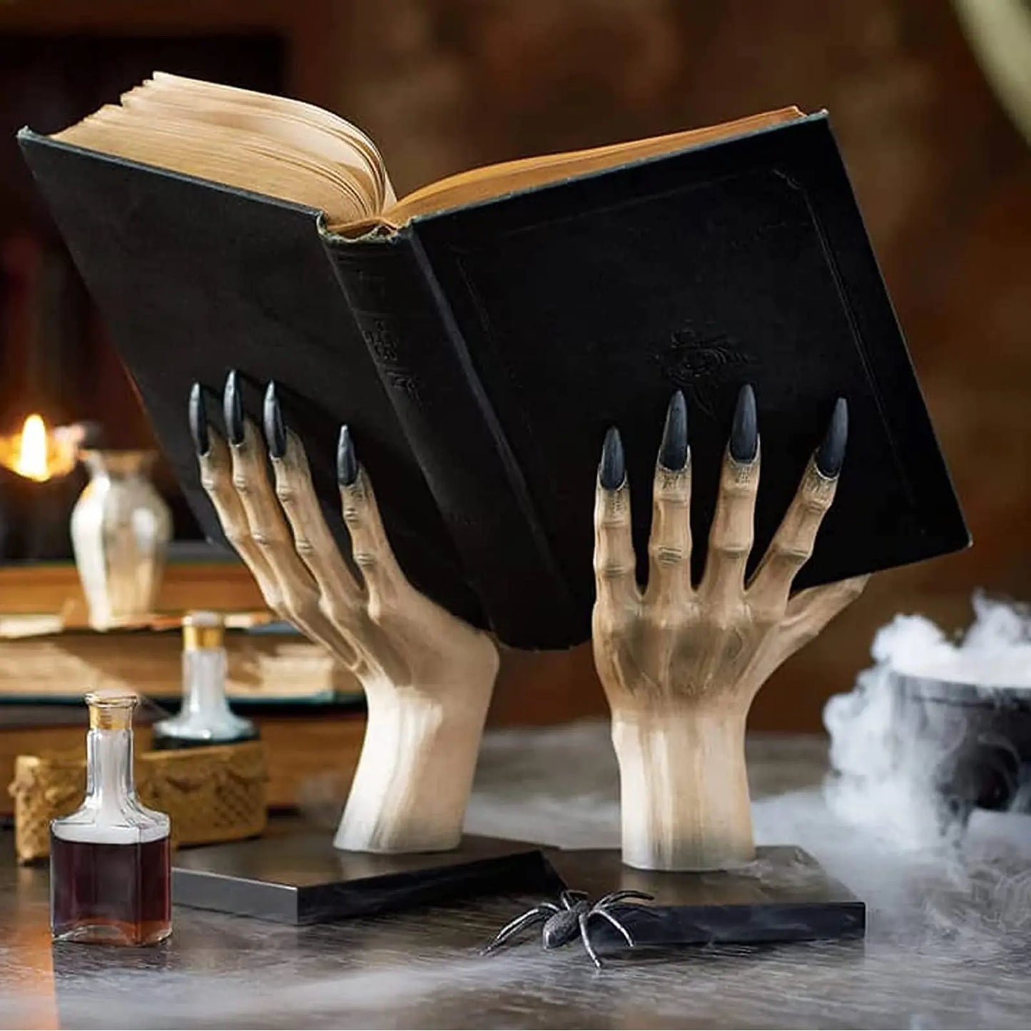 Gothic Monster Bookends - unique scary home decor