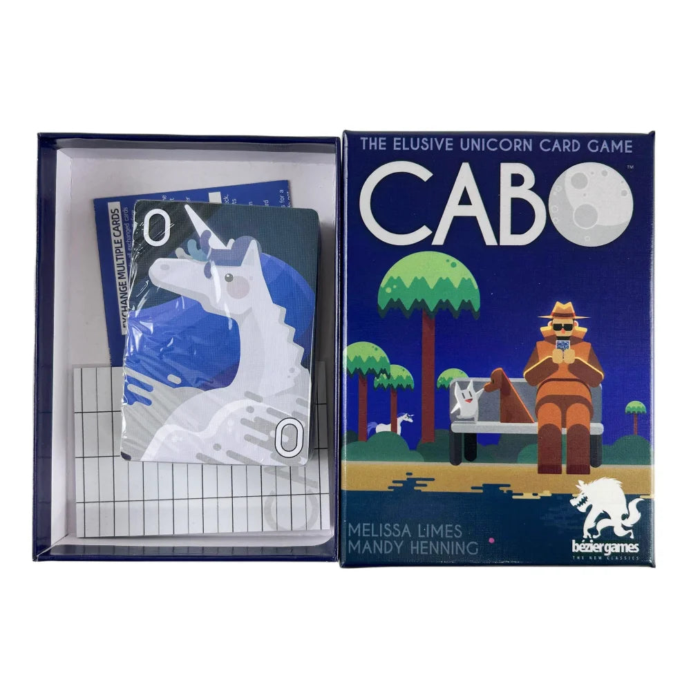 Juego de cartas CABO adecuado para coleccionistas, regalos de fiesta, Halloween, Navidad