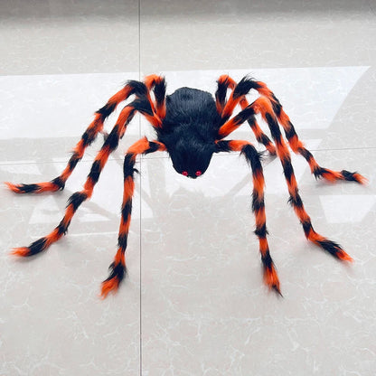 Felpa de simulación de telaraña de Halloween