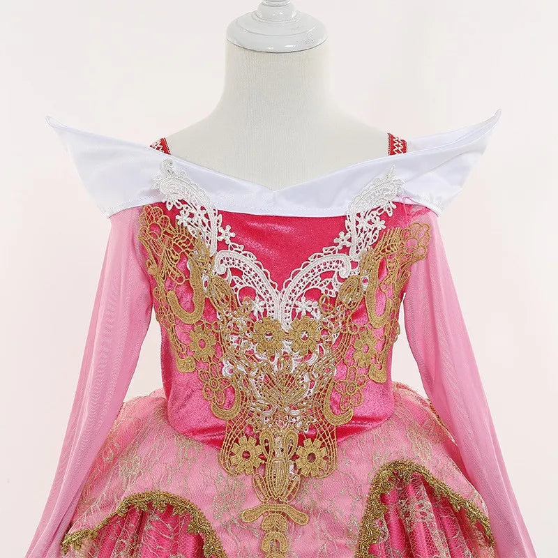 Princess Aurora Costume Dress - girls fairy skirt