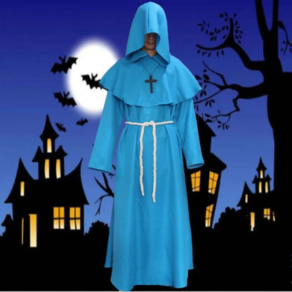 disfraces antiguos monje medieval