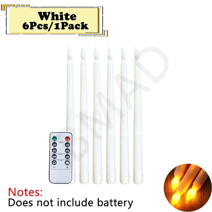 6/12PCS Christmas LED Flameless Candles