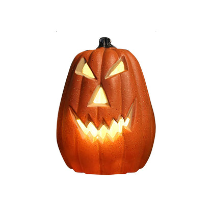 Halloween LED Pumpkin Decoration Halloween Light Warm Light Pumpkin Lantern Lamp for Home Party Supplies Room Decoration Props