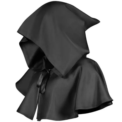 Capa de la Muerte Medieval Capa con Capucha Disfraz Ropa de Cosplay de Película Ropa de Fiesta