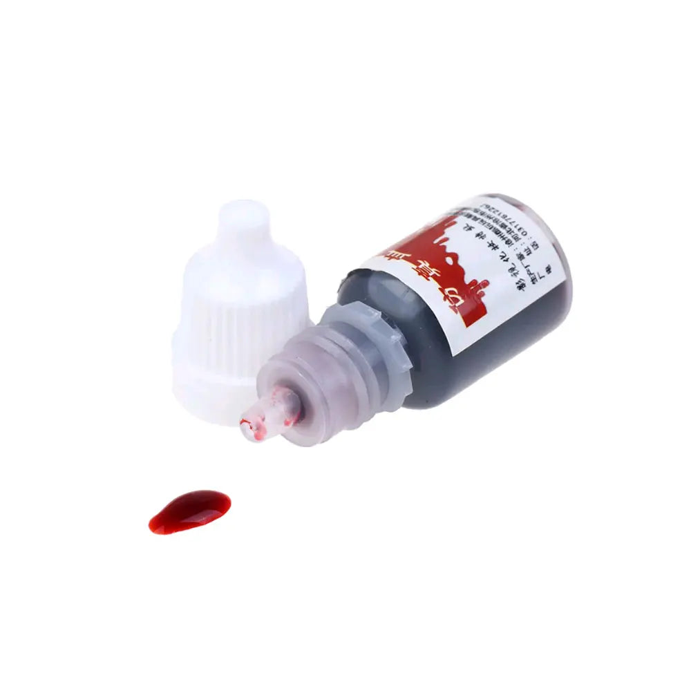 5ml Hematopoietic Props Holiday Party Fake Blood Halloween Cos Simulation of Human Vampire Fake Blood Party Decorative Supplies