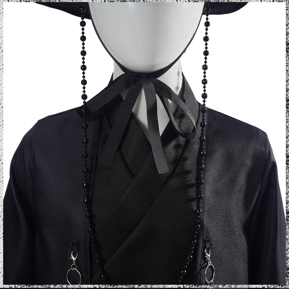 Men's Halloween Costume Set - coat, pants and headgear