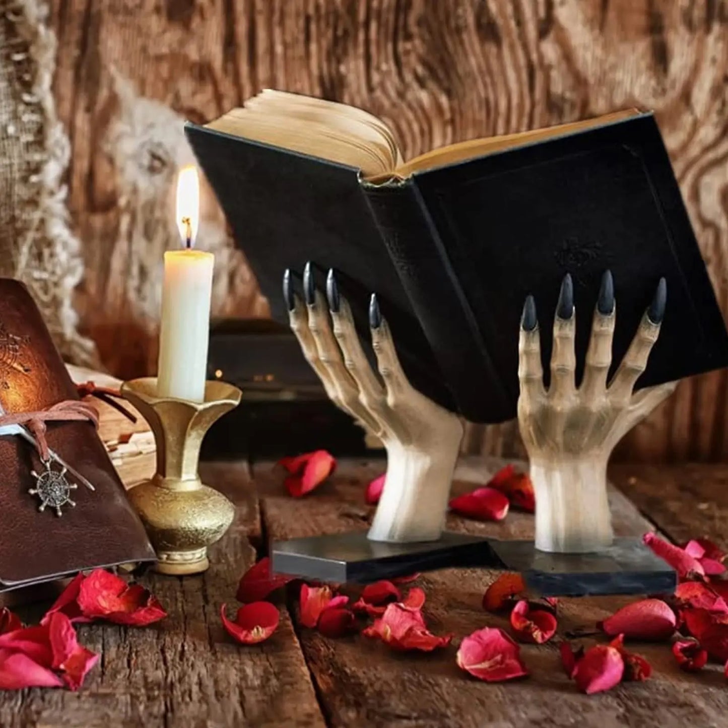 Gothic Monster Bookends - unique scary home decor