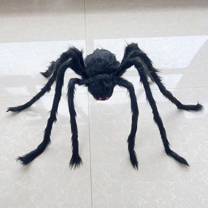 Felpa de simulación de telaraña de Halloween