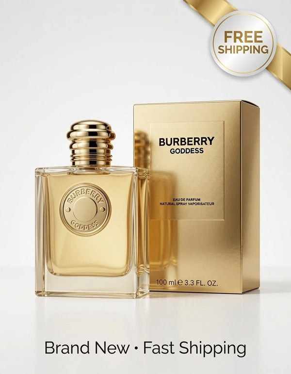 BURBERRY Goddess Eau de Parfum Intense Spray – 3.3 oz / 100ml (New & Sealed Box)